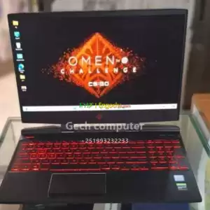 Hp OMEN X4GB Dedicated   graphics    core i7 8th generation HQ 12CPU12 logical Processor  in Ethiopia